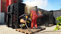 Brandübungscontainer 2025